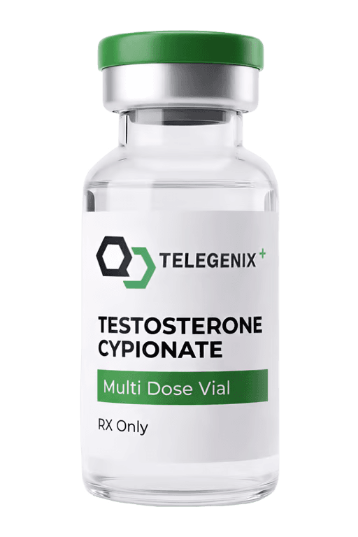 Telegenix Testosterone Cypionate vial