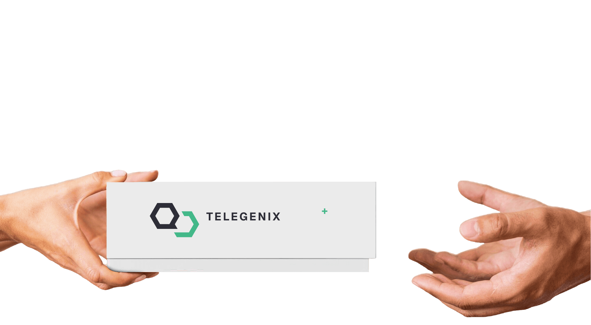 Telegenix medication being delivered